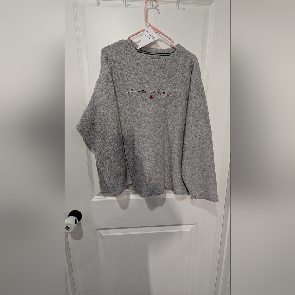 Gear For Sports Gray Crew Neck Sweater